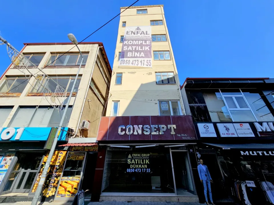 ŞEREFLİKOÇHİSAR'DA SATILIK 350 M2 DÜKKAN ENFAL GAYRİMENKUL BORSA — görsel 1